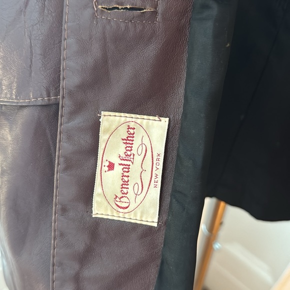 Vintage Leather Blazer - Picture 4 of 4